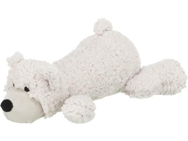 TRIXIE Be Eco Bear Elroy, koira, pehmolelu, valkoinen, pehmo, 420 mm
