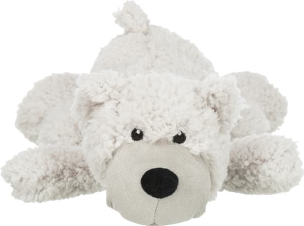 TRIXIE Be Eco Bear Elroy, koira, pehmolelu, valkoinen, pehmo, 420 mm