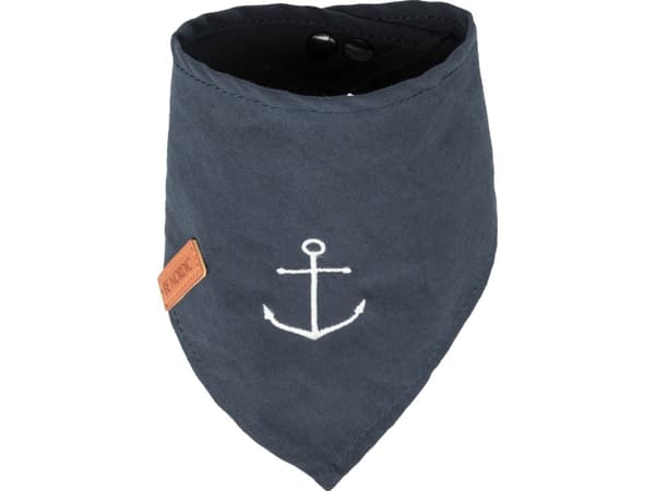 Trixie BE NORDIC halstørklæde, M: 40 cm, mørkeblå, anker