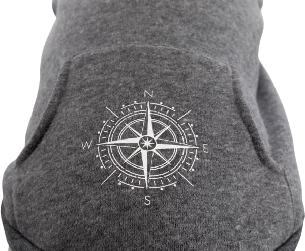 Trixie BE NORDIC hoodie, XS, L:27 cm. ø36 cm. grå