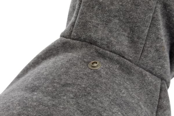 Trixie BE NORDIC hoodie, XS, L:27 cm. ø36 cm. grå
