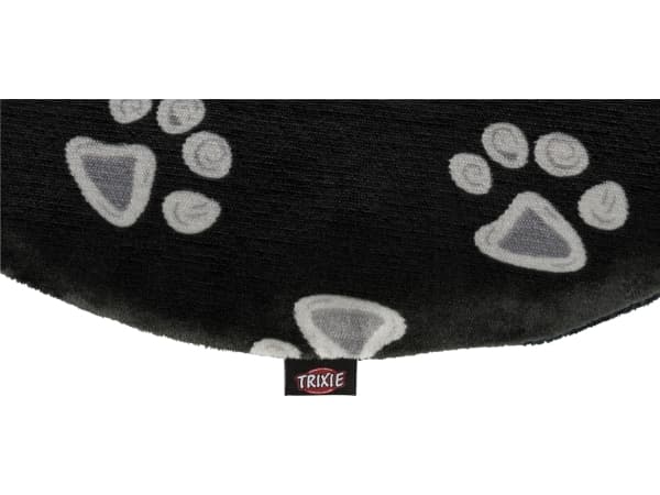 Trixie Jimmy pude, oval, 98x62 cm, sort