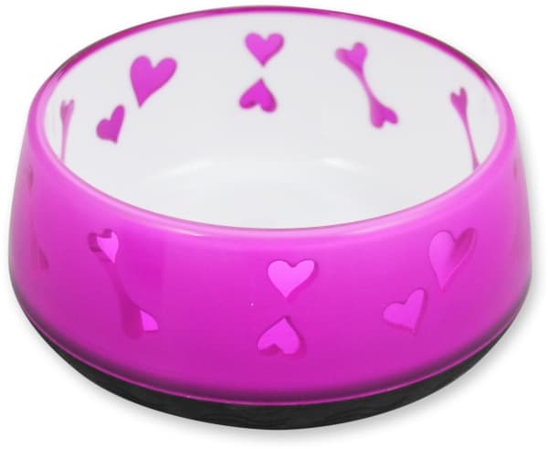 AFP AFP skål Dog Love pink lille