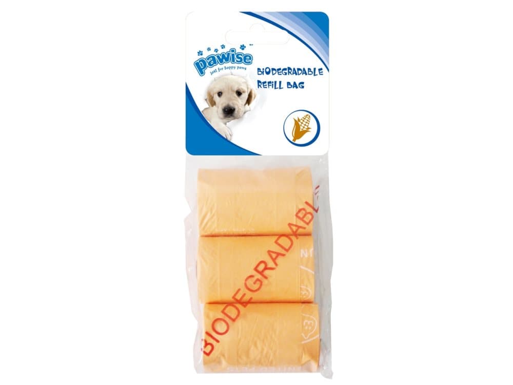 Pawise Biodegradable Refill Poop Bag (3 pack)