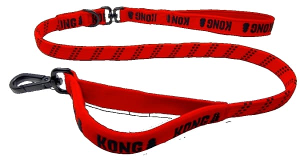 KONG Zero-shock leash One Size Red