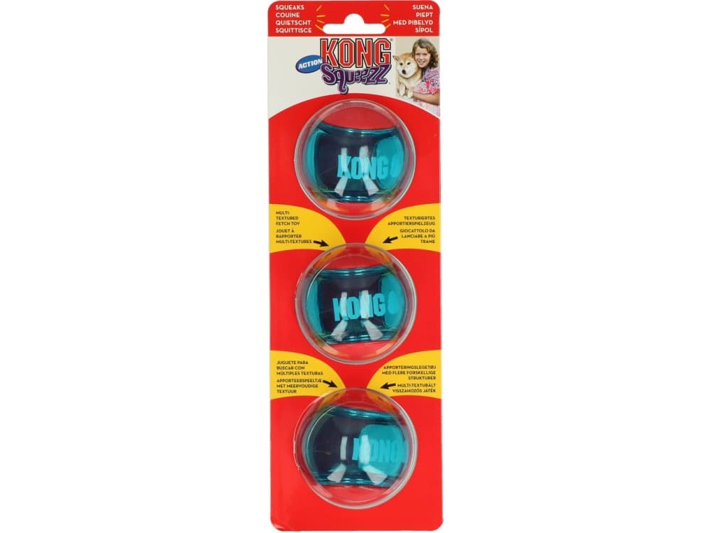 KONG Squeezz Action Red Medium