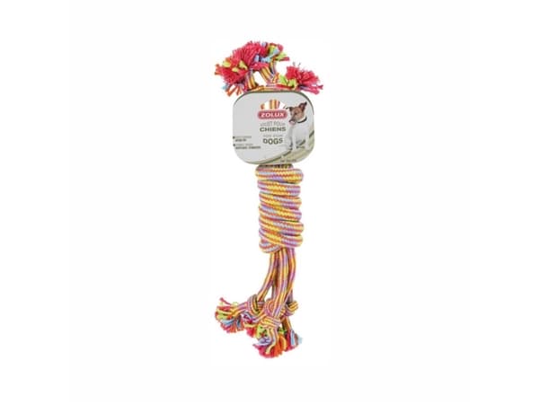 Zolux Rope toy, colorful 35 cm spool
