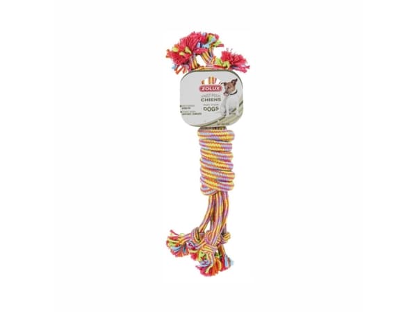 Zolux Rope toy, colorful 35 cm spool