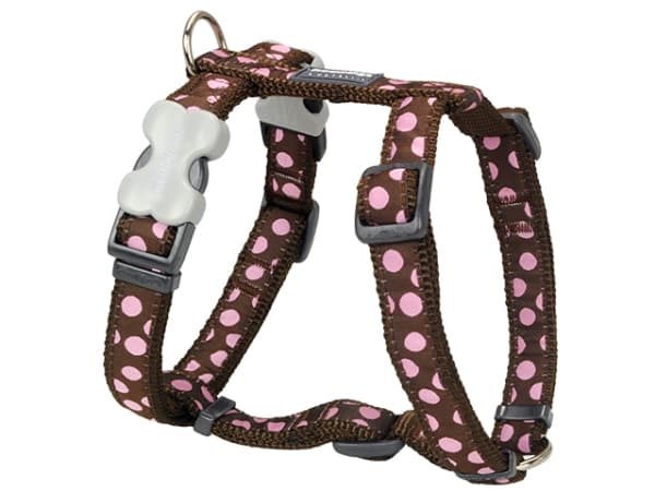 Red Dingo sele, pink spot, 36-59cm/20mm