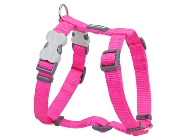 Red Dingo sele, classic hot pink, 30-48cm/15mm