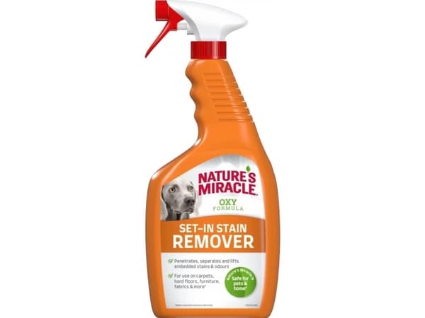 NATURE'S MIRACLE Set-in OXY Stain Remover Dog - Puhdistussuihke - 709 ml