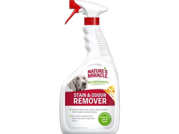 NATURE'S MIRACLE Stain&amp;Odour Remover Dog Melon - Puhdistussuihke - 946 ml