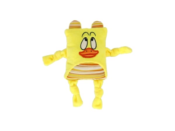 Dogman Leksak Ducke Plutt Gul 20cm