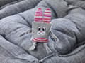 Miniatyrbild 3 av 3: Dogman Leksak Rabbe Plutt Grå 25cm