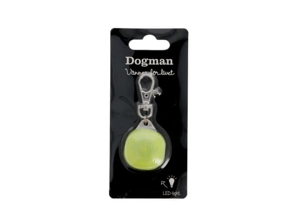 Dogman Blinklampa Burger Led Gul 3cm