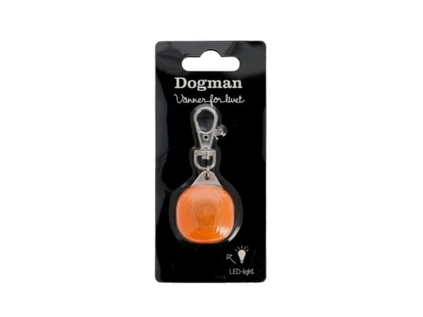 Dogman Blinklampa Burger Led Orange 3cm