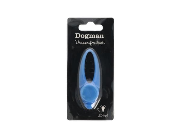 Dogman Blinklampa Basic Led Blå 8cm