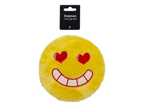 DOGMAN Lelut Lovingface keltainen 17cm