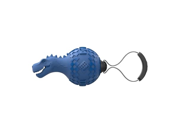 GIGWI Push to Mute GiGwi dino blå