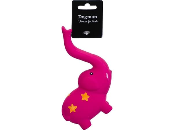 DOGMAN Koiranlelut Latex Elefantti