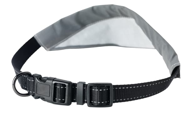 DOGMAN Reflekterende skjerf Roffe sort10mm