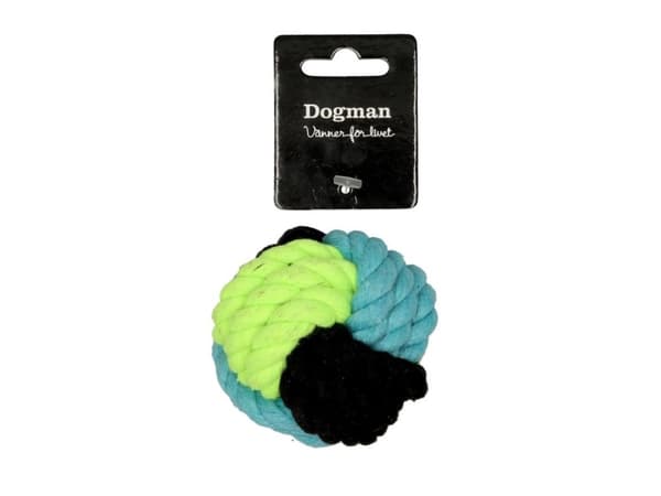 DOGMAN koiran lelu köysipallo 7,5cm
