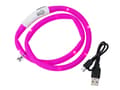 Miniatyrbilde 2 av 4: DOGMAN LED-ring silikon rosa 20-65cm