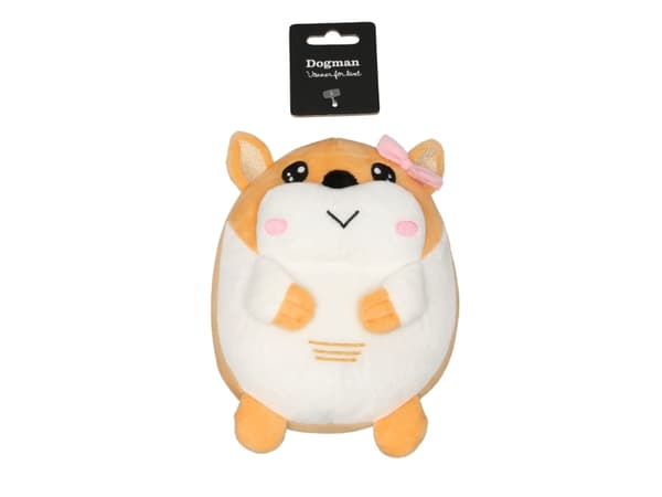 DOGMAN koiran lelu Kawaii Hamsteri 18cm