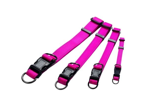 HUNDMAN Bare. halsb Iris rosa 35-50cm