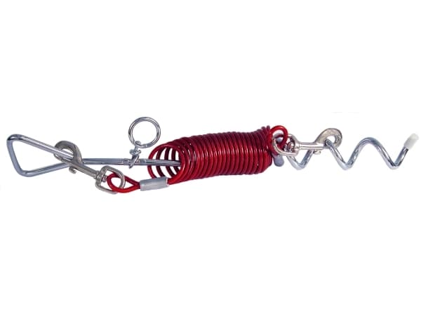 Dogman Kit Uppkopplingsskruv+löplina Metall 3m 3m