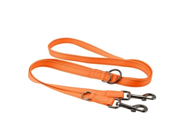 DOGMAN Dressurline Iris oransje 10mm 200cm
