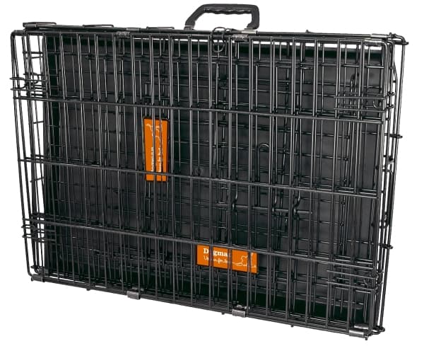 DOGMAN Stålbur sort 63x44x52cm