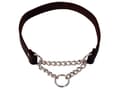 Miniatyrbilde 2 av 2: Dogman Cord Half-choke Leather Collar 45cm