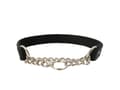 Miniatyrbilde 1 av 2: Dogman Cord Half-choke Leather Collar 45cm