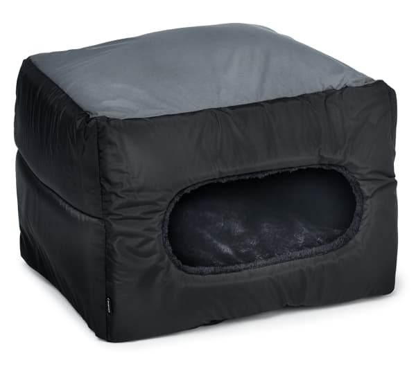 DOGMAN Buddy 2 i 1 hundeseng grå