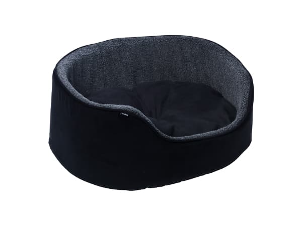 DOGMAN Seng med høykant Sherpa Black S 50cm