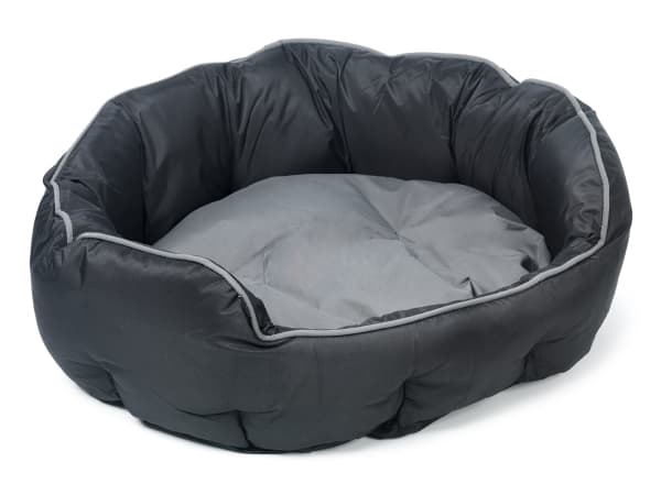 DOGMAN Seng Buddy oval sort XL 90cm