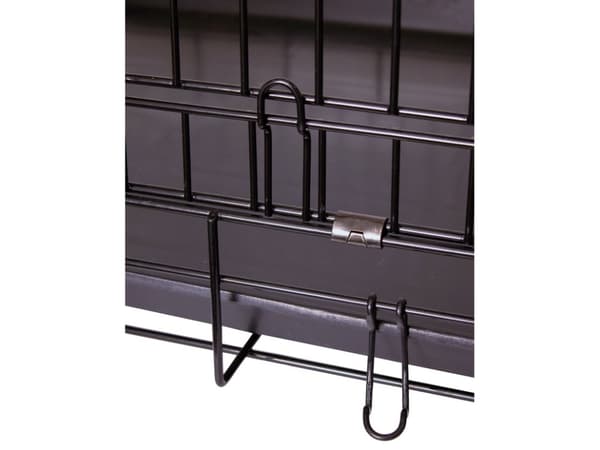 Stålbur sort 92,5x57,5x65,5cm