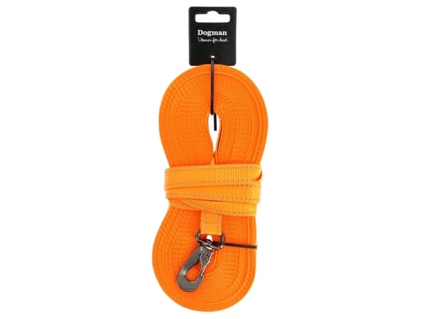 Dogman Spårlina Iris Vävd Orange 15m 15m