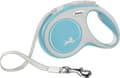 Miniatyrbild 1 av 5: Flexi New Comfort M Tape 5 m, Hund, Utdragbart koppel, Blå, Vit, Band, 25 kg, Monokromatiskt