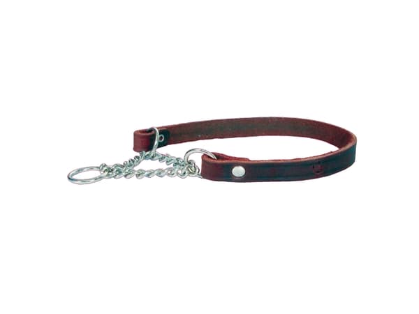 Alac Halvstryp Läderhalsband 35cm