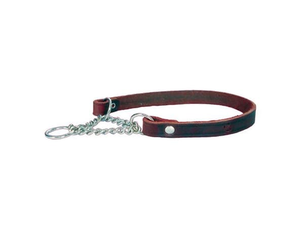 Alac Halvstryp Läderhalsband 40cm