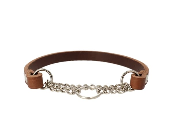 Alac Halvstryp Läderhalsband 40cm