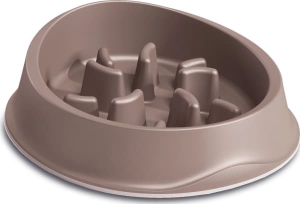 Zolux ZOLUX bowl SLOW FOOD 0.5 l light brown (474237TAU)