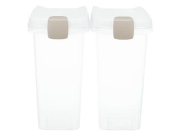 Trixie Fodertønde 40 l/27 × 61 × 45 cm, transparent/white