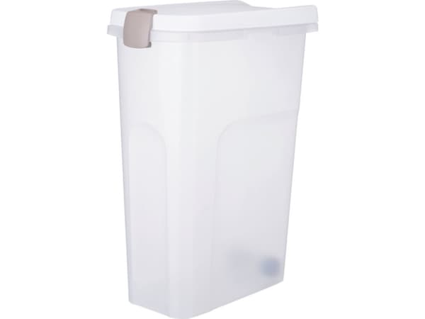 Trixie Fodertønde 40 l/27 × 61 × 45 cm, transparent/white
