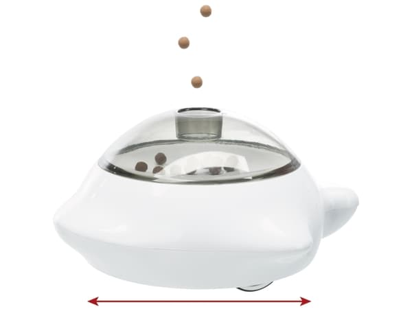 Trixie Snack Popper, 21 × 10 × 12 cm, hvid