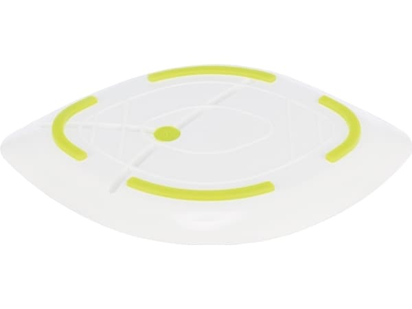 Trixie Lick'n'Snack plate, leaf, TPR/PP, 28 × 21 cm