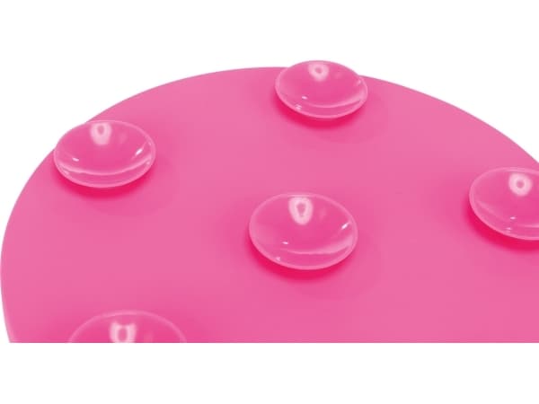 Trixie Lick'n'Snack mat with suction pad, silicone, ø 18 cm, pink