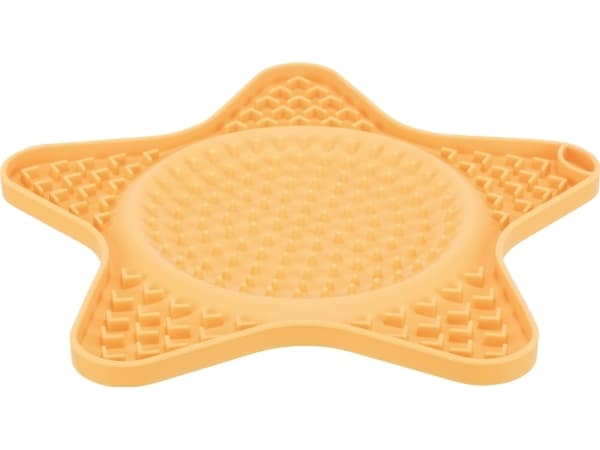 Trixie Lick'n'Snack mat, silicone, 23.5 cm, yellow